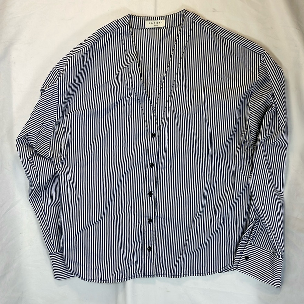 Sandro size2 button down shirt